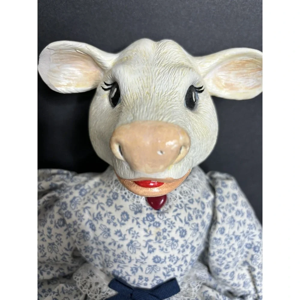 Garry Sharpe Designs Realistic Cow Doll 14